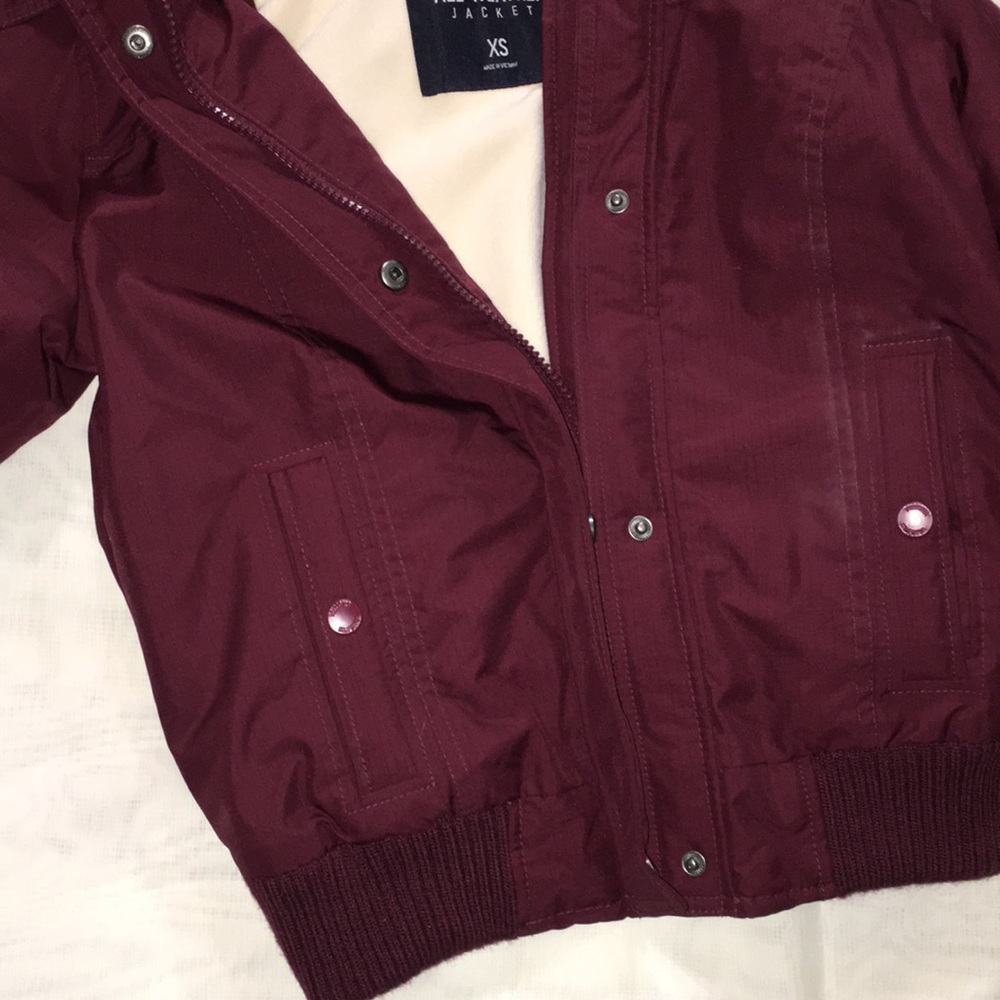 All-Weather Maroon Jacket - Picture 3 of 3